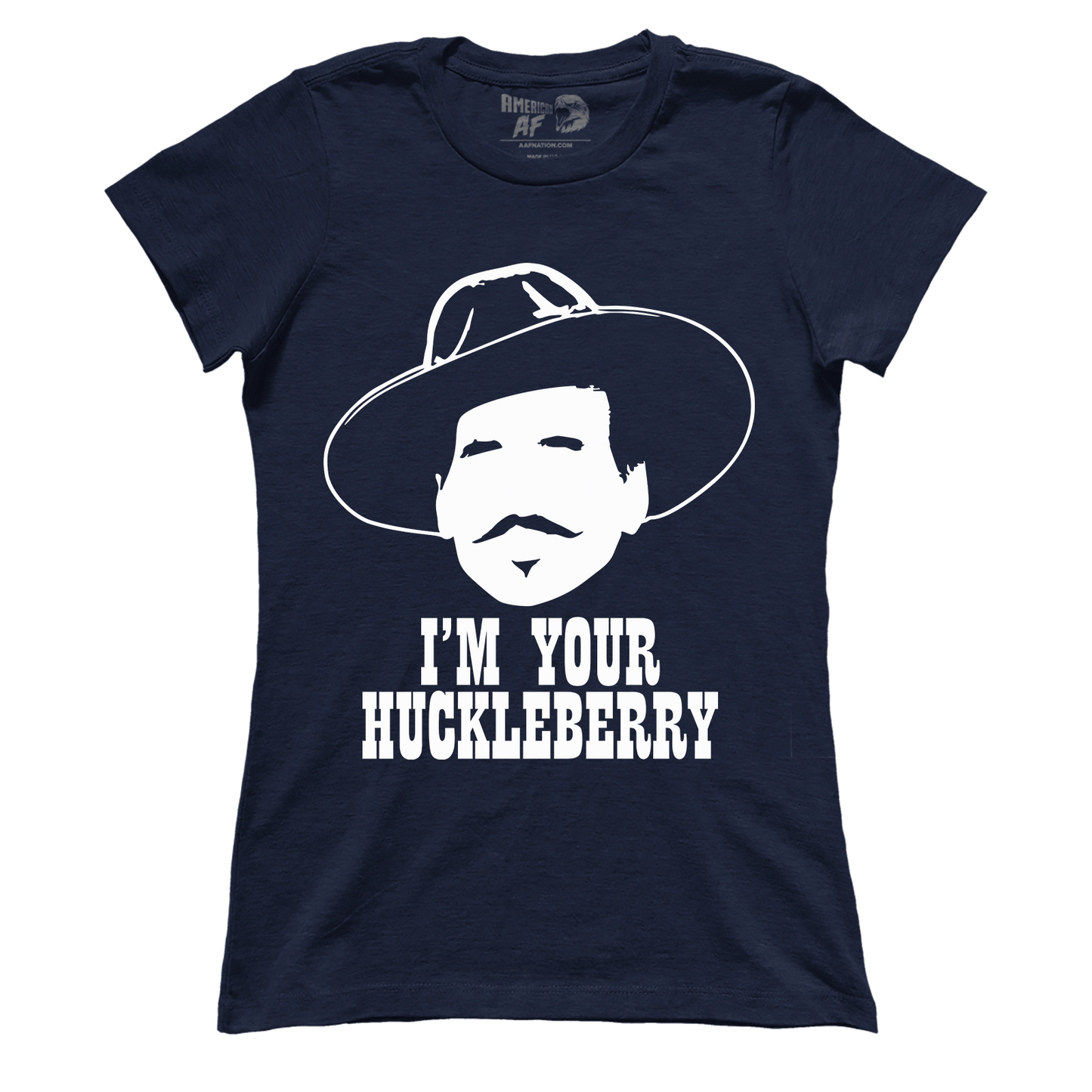 T-shirt Premium Ladies Tee / Midnight Navy / XS I'm Your Huckleberry (Ladies)