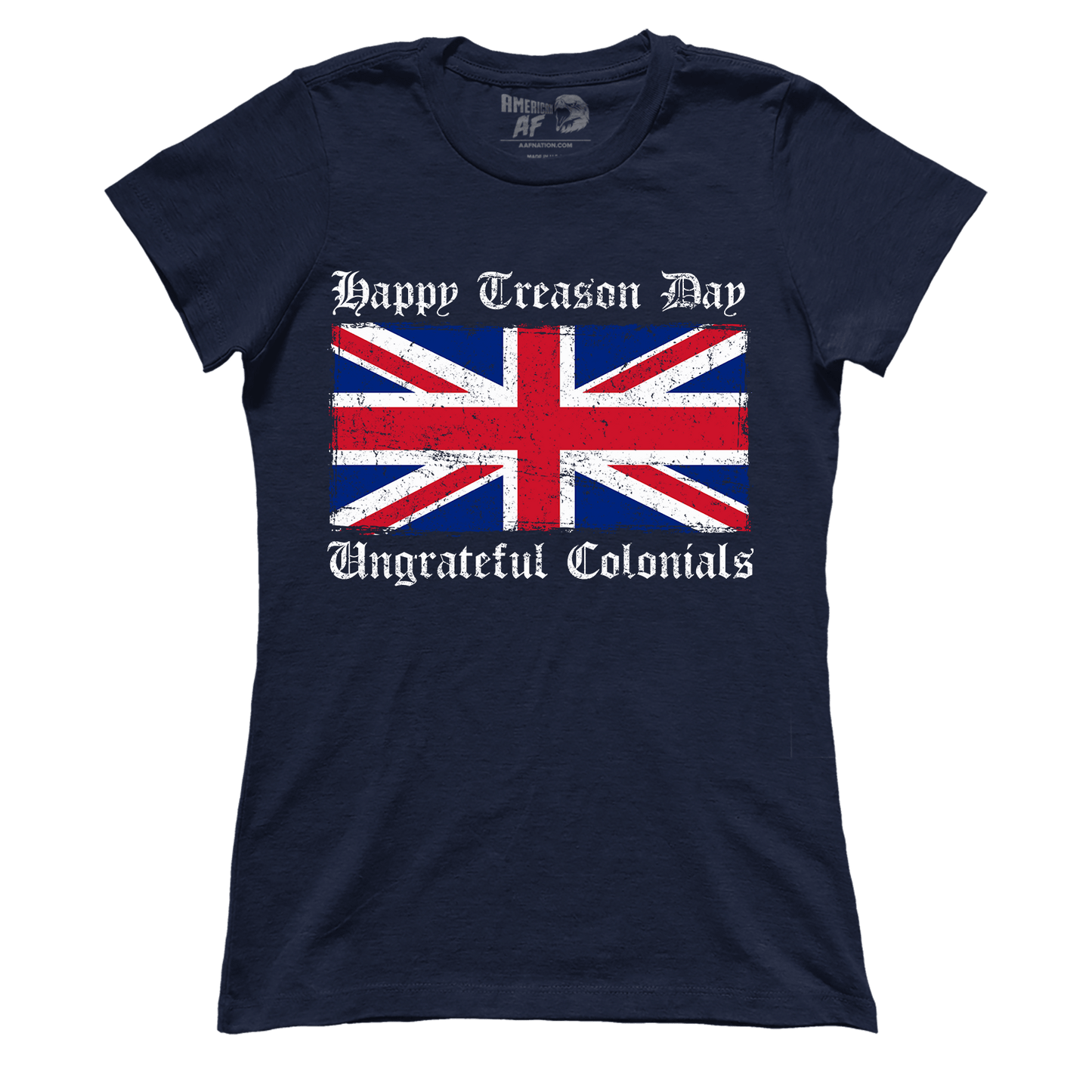 T-shirt Premium Ladies Tee / Midnight Navy / XS Happy Treason Day (Ladies)