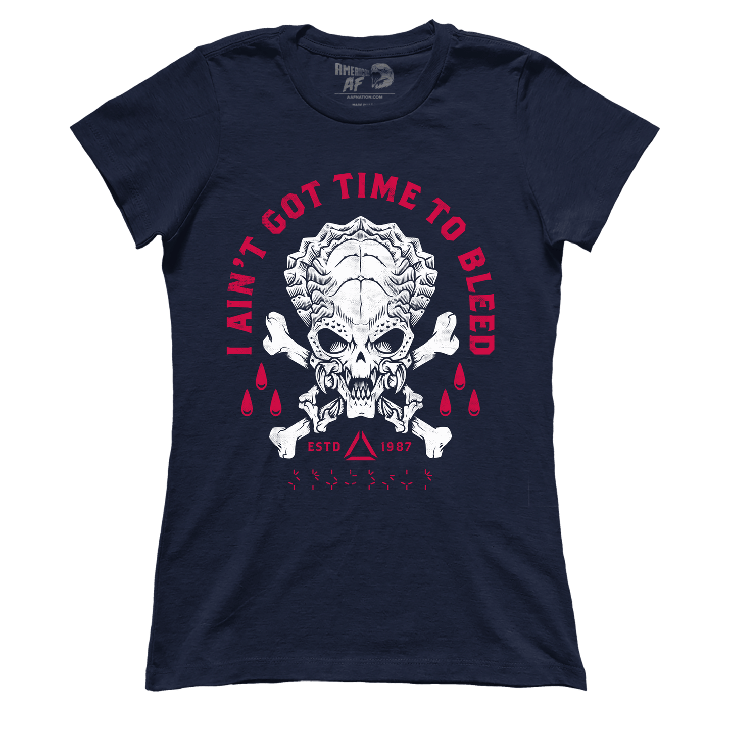 T-shirt Premium Ladies Tee / Midnight Navy / XS Time To Bleed (Ladies)