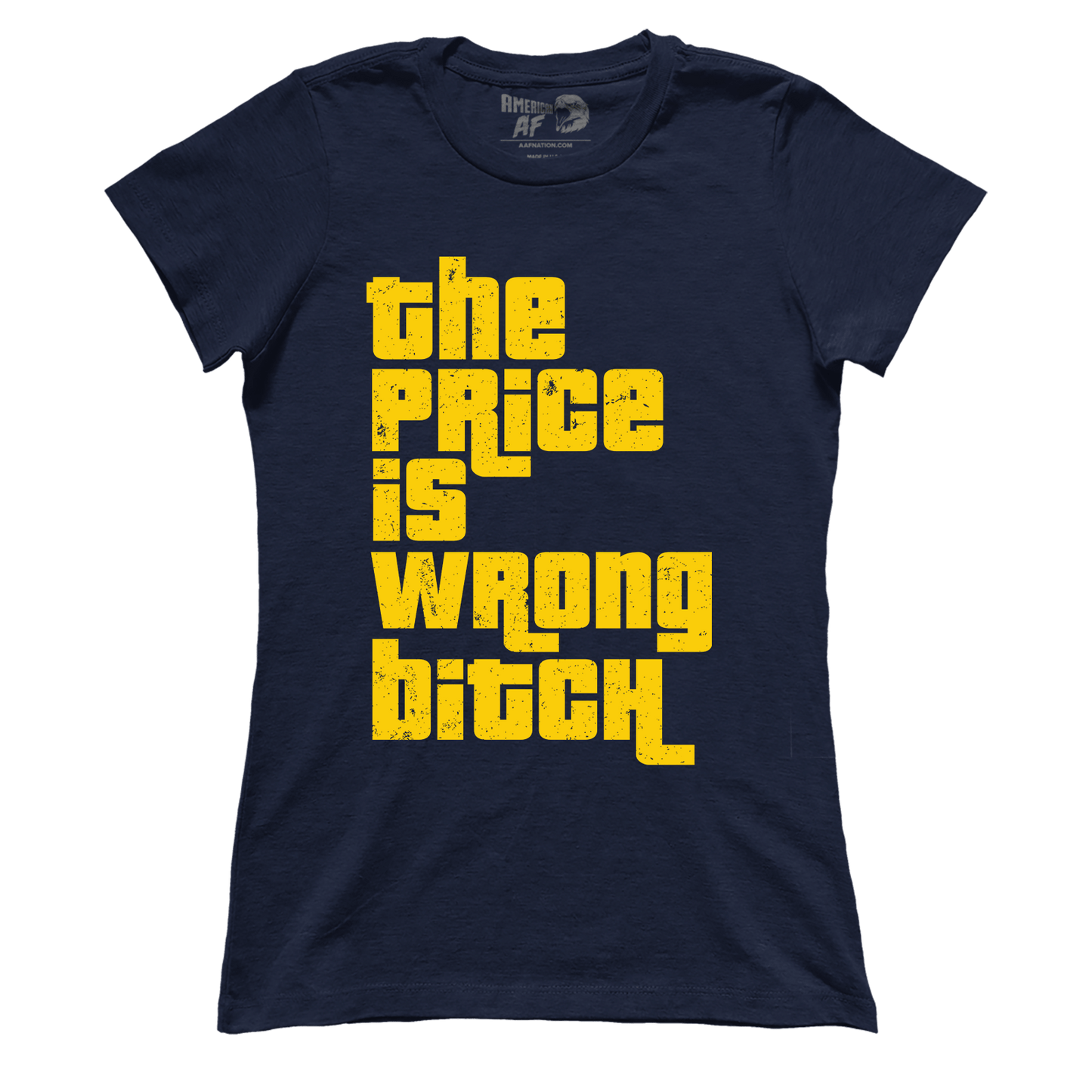 T-shirt Premium Ladies Tee / Midnight Navy / XS The Price is Wrong B (Ladies)