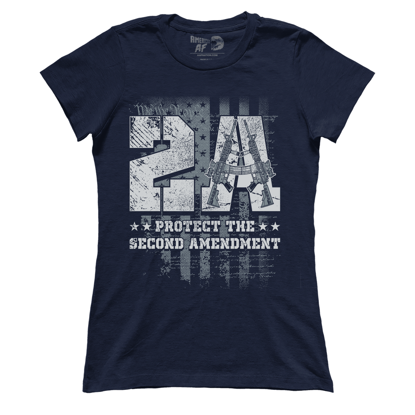 T-shirt Premium Ladies Tee / Midnight Navy / XS Protect 2A (Ladies)