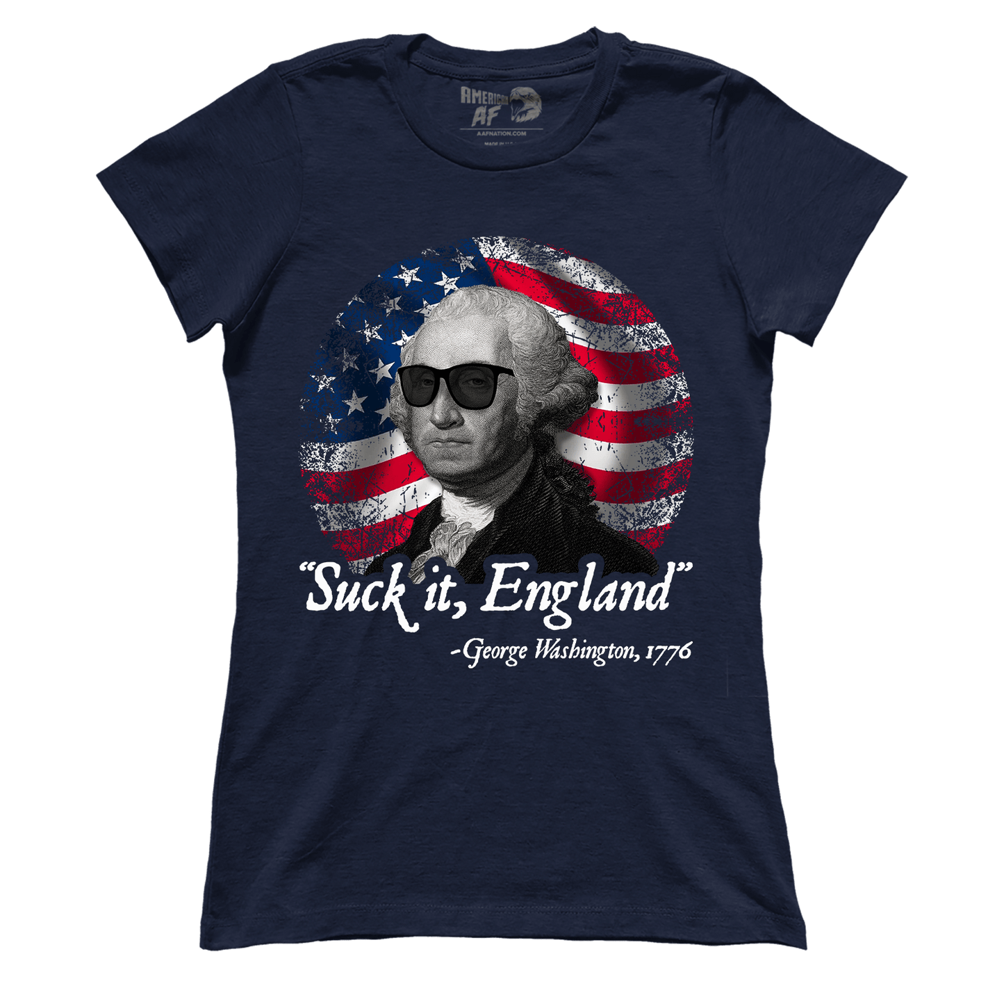 T-shirt Premium Ladies Tee / Midnight Navy / XS Suck it England (Ladies)