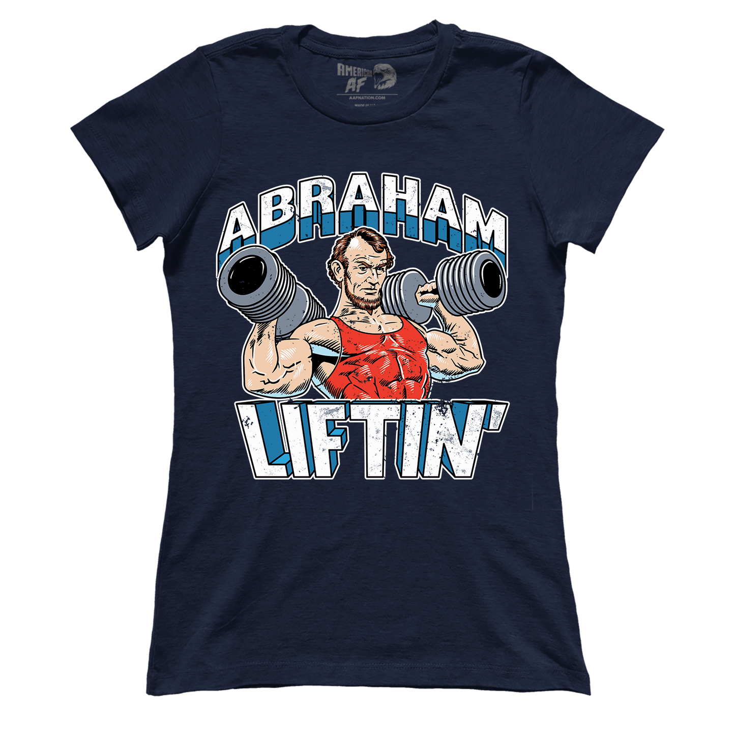 T-shirt Premium Ladies Tee / Midnight Navy / XS Abraham Liftin' (Ladies)