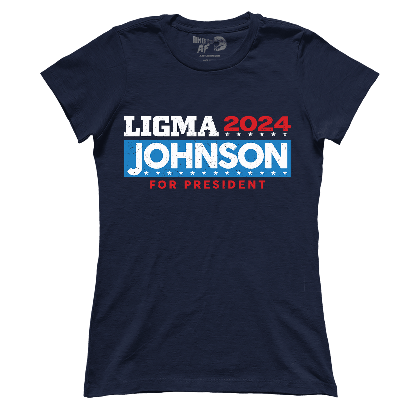 T-shirt Premium Ladies Tee / Midnight Navy / XS Ligma Johnson (Ladies)