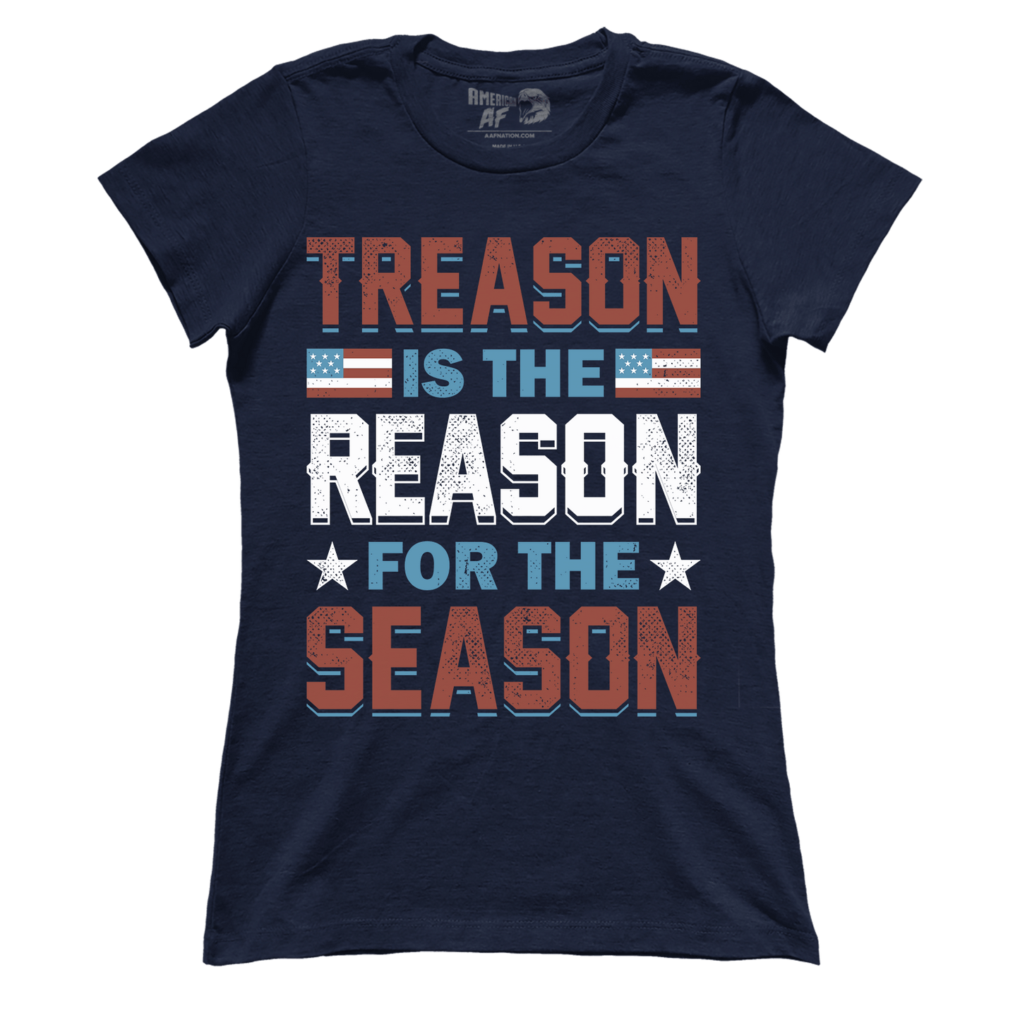 T-shirt Premium Ladies Tee / Midnight Navy / XS Treason Reason Season (Ladies)