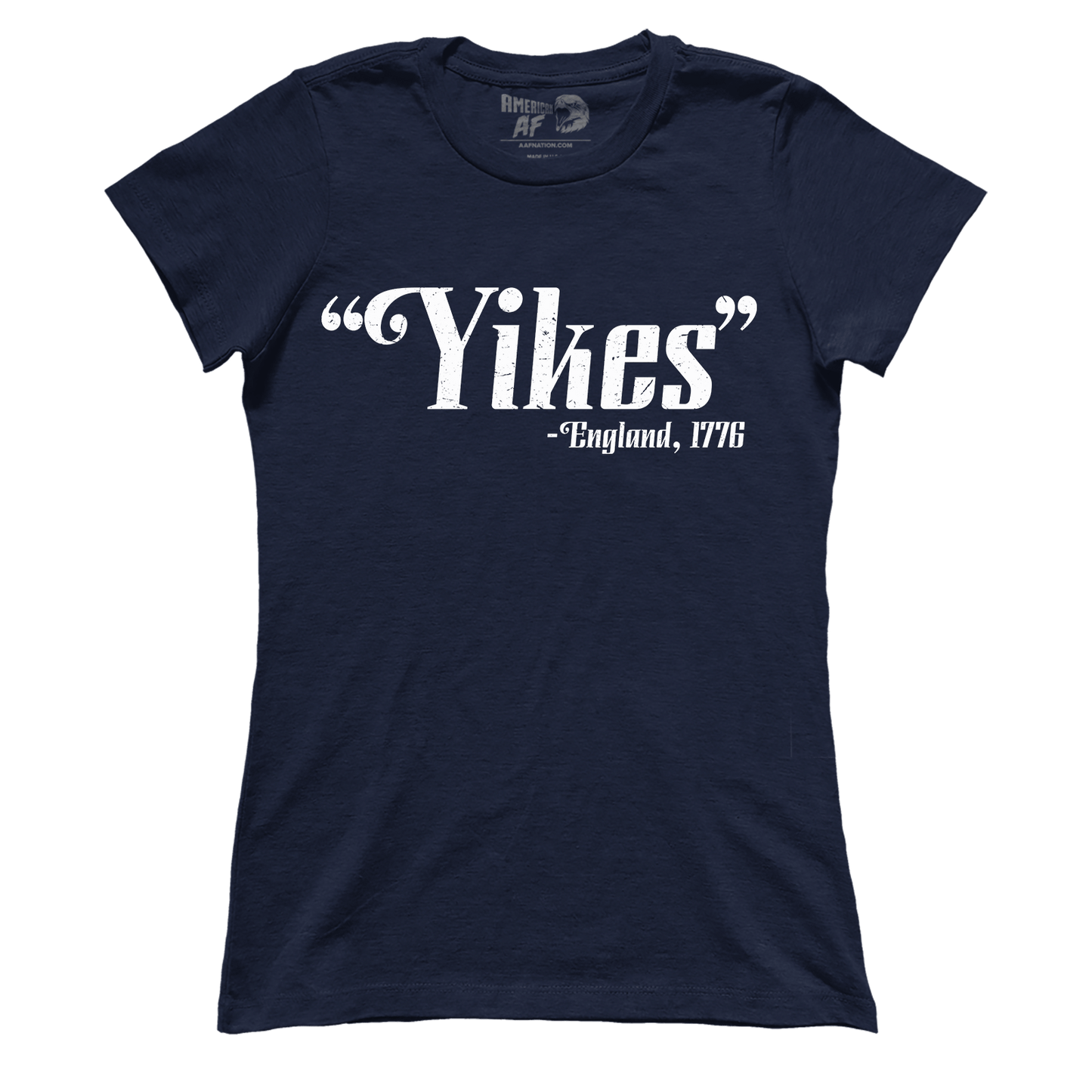 T-shirt Premium Ladies Tee / Midnight Navy / XS Yikes 1776 (Ladies)