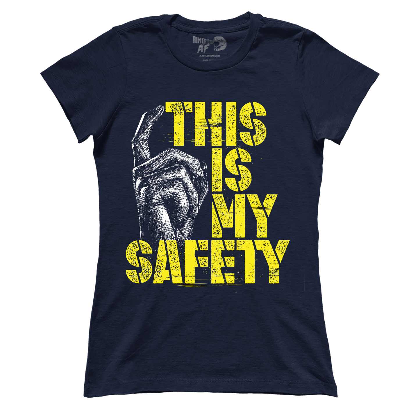 T-shirt This Is My Safety (Ladies)