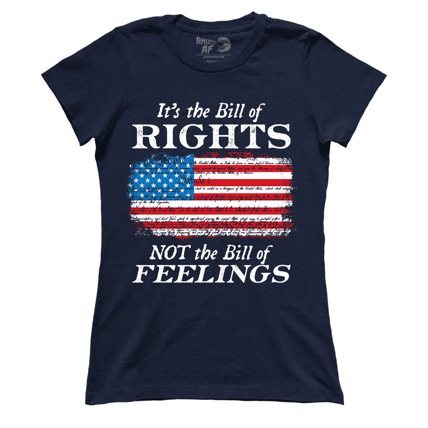 T-shirt Premium Ladies Tee / Midnight Navy / XS Rights Not Feelings (Ladies)