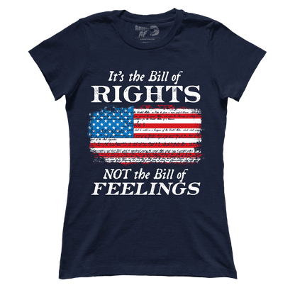 T-shirt Premium Ladies Tee / Midnight Navy / XS Rights Not Feelings (Ladies)