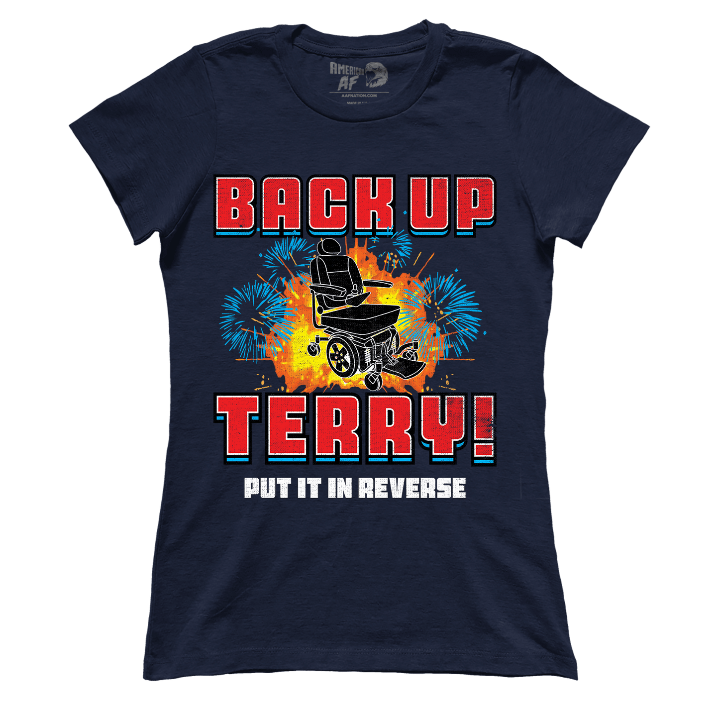 T-shirt Back Up Terry (Ladies)