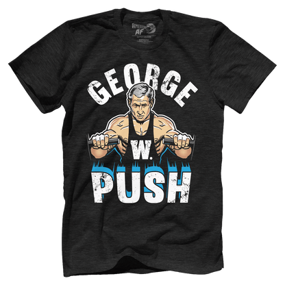 T-shirt Premium Mens Triblend Shirt / Vintage Black / S George W Push