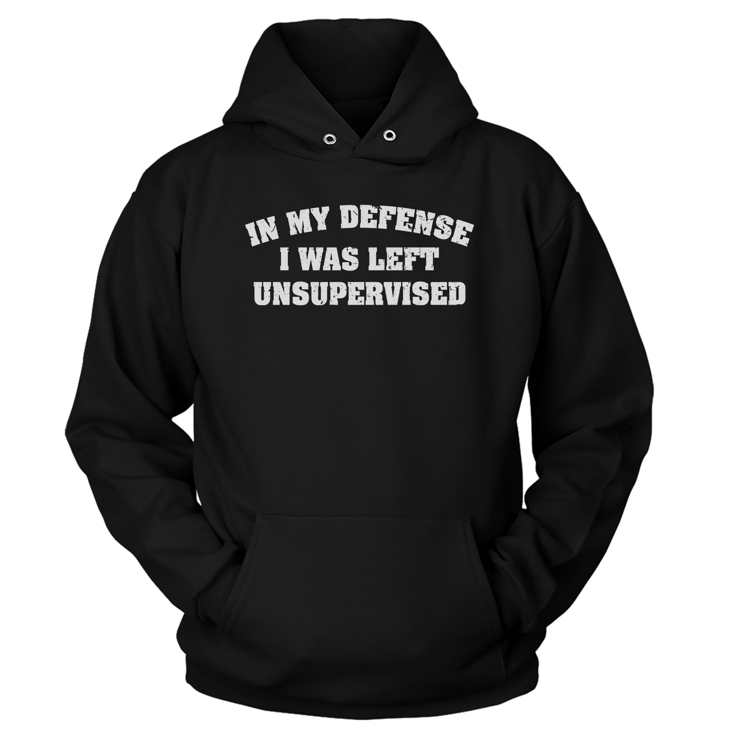 T-shirt Unisex Hoodie / Black / S In My Defense