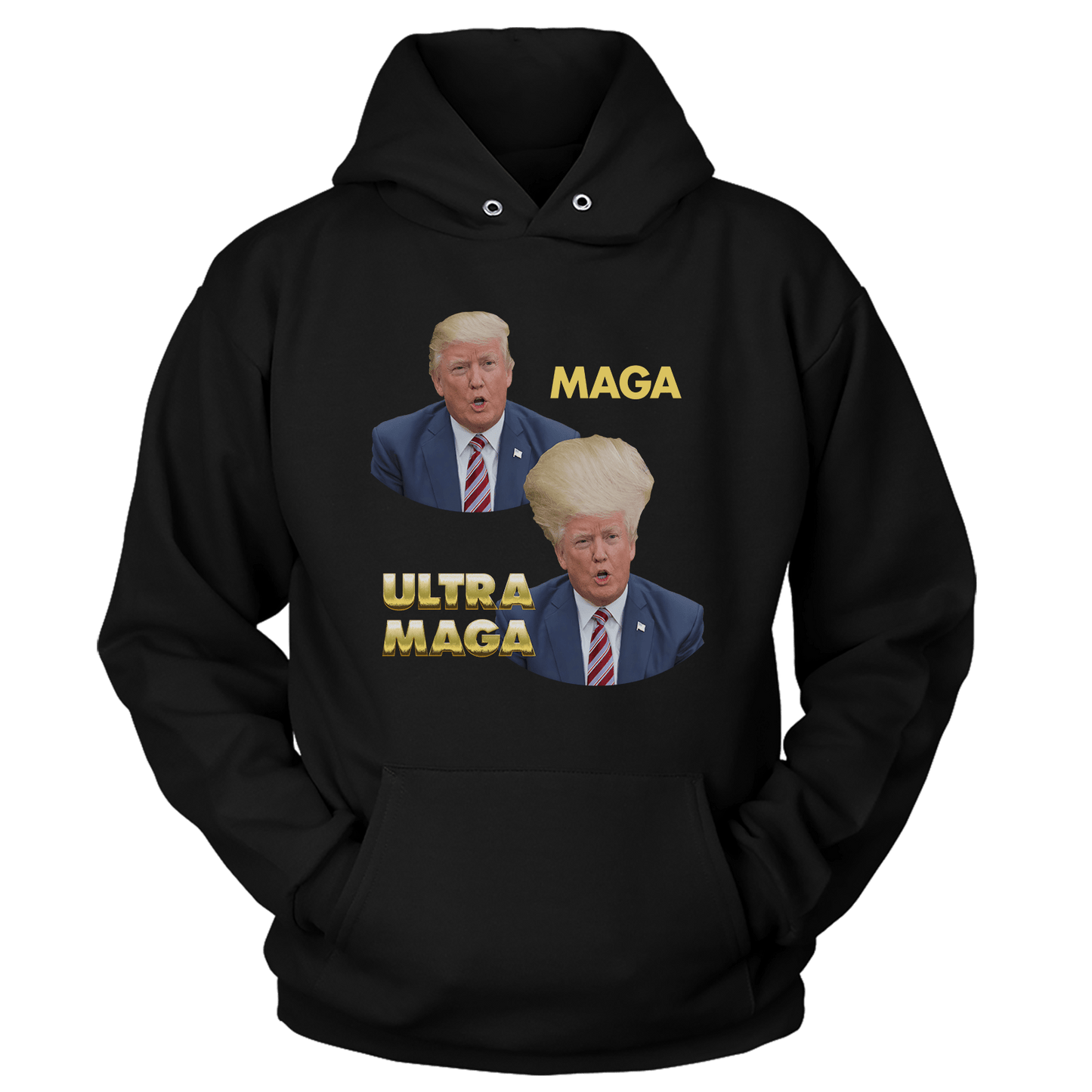 T-shirt Trump MAGA Vs Ultra MAGA (Ladies)