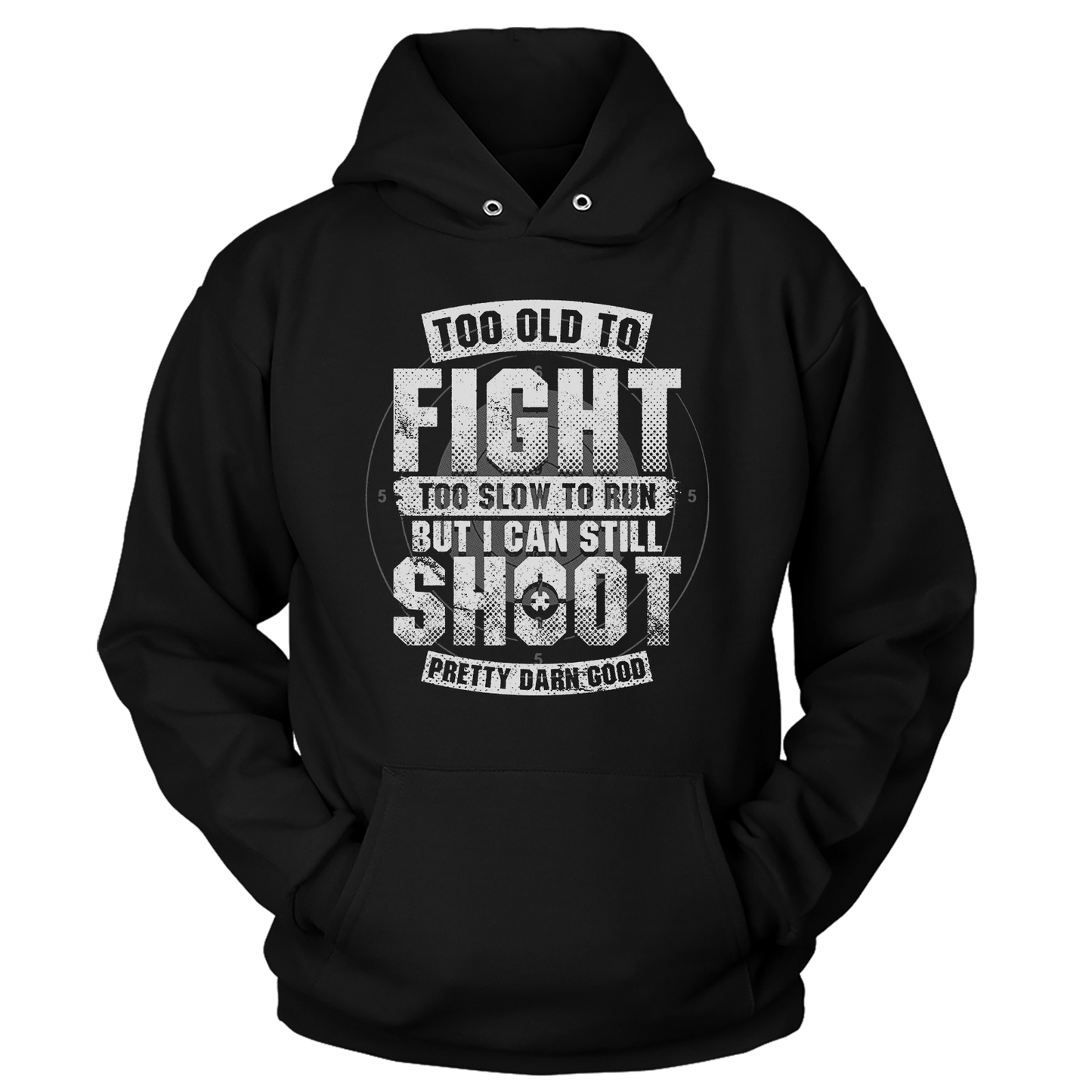 Too Old To Fight Hoodie