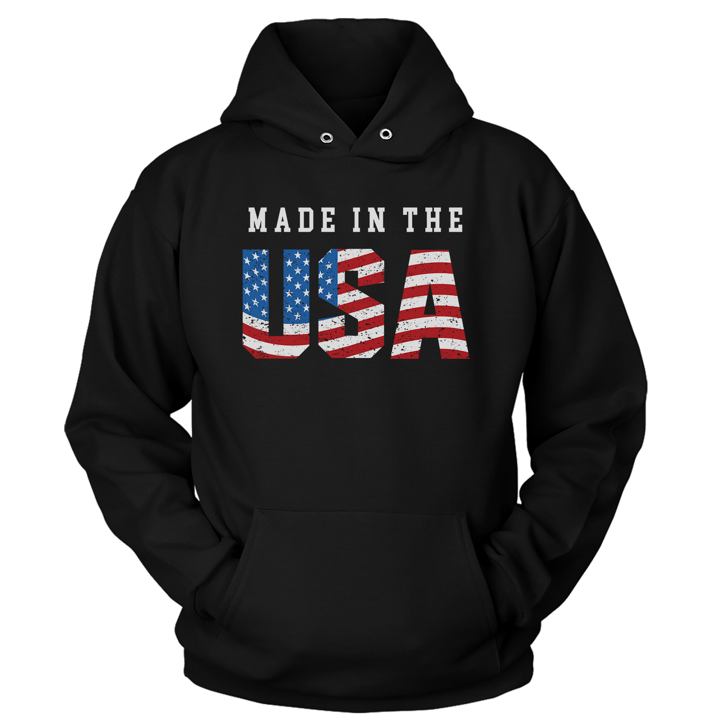 T-shirt Premium Soft Hoodie / Black / XS Made in the USA (Ladies)