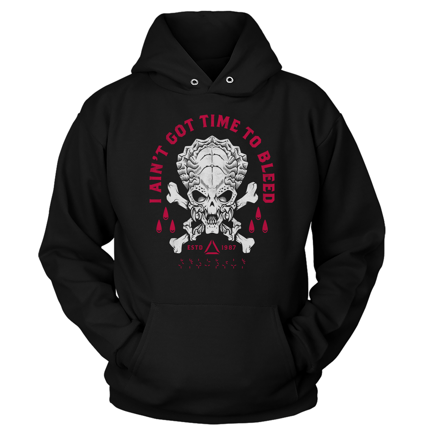 T-shirt Unisex Hoodie / Black / S Time To Bleed