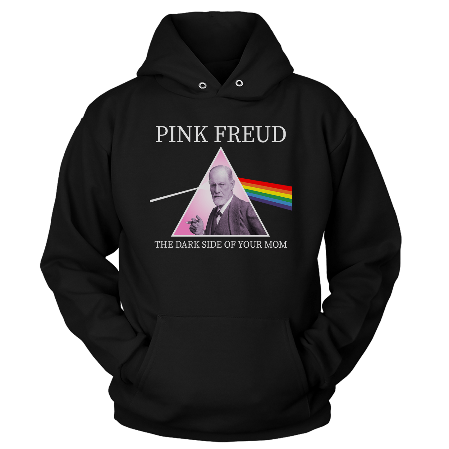 Pink Freud - Dark Side of Your Mom (parody) Hoodie