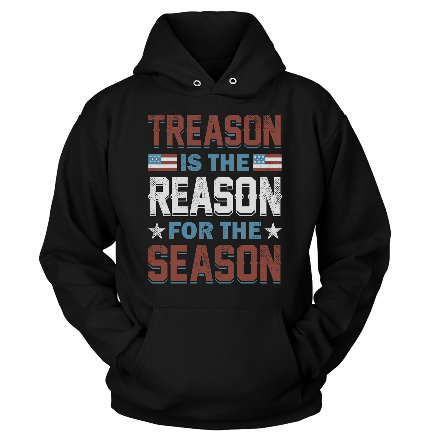 T-shirt Premium Soft Hoodie / Black / XS Treason Reason Season (Ladies)