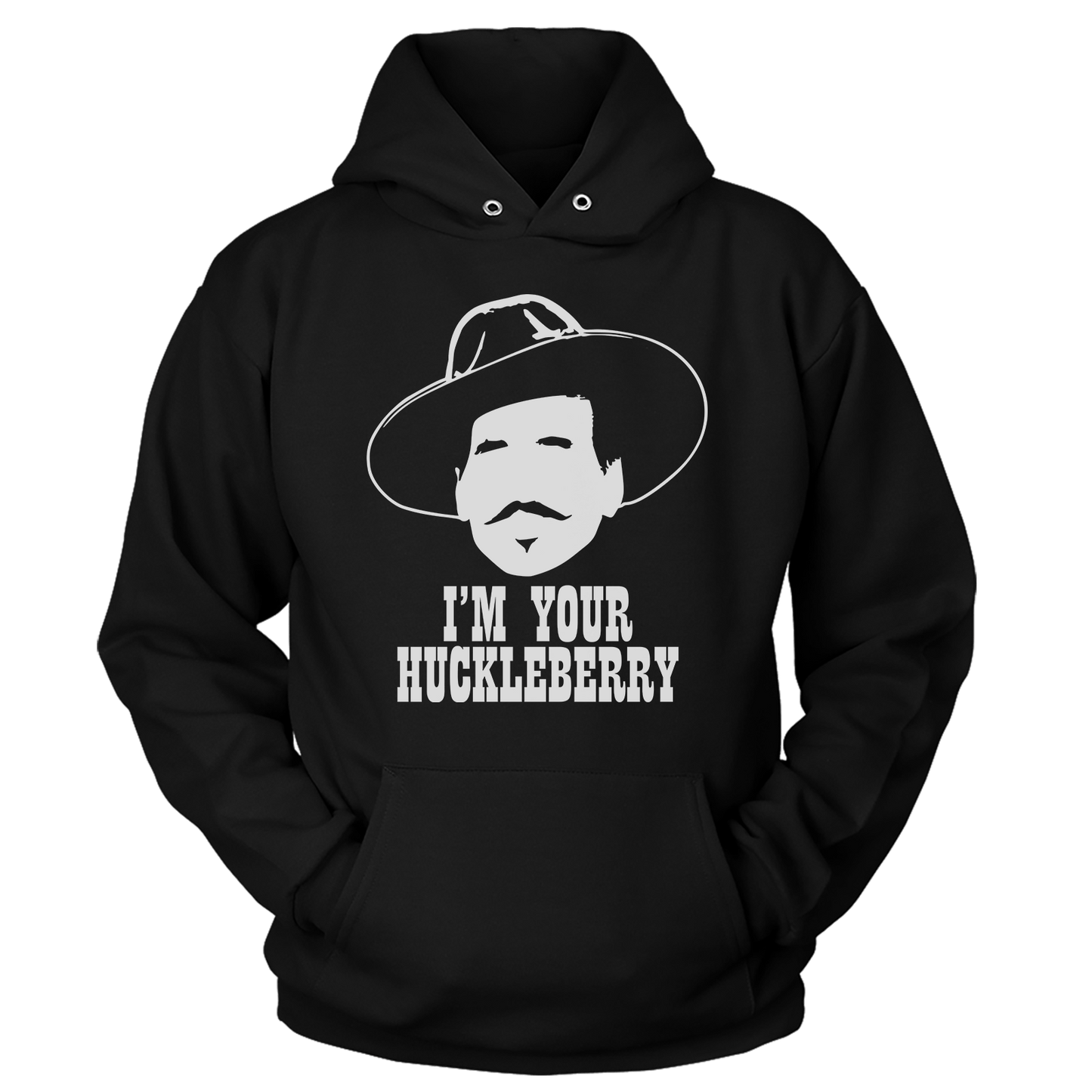 T-shirt Unisex Hoodie / Black / S I'm Your Huckleberry