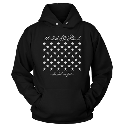 T-shirt Unisex Hoodie / Black / S United We Stand