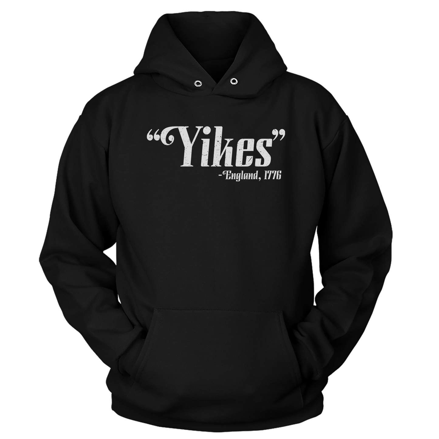 T-shirt Premium Soft Hoodie / Black / XS Yikes 1776 (Ladies)