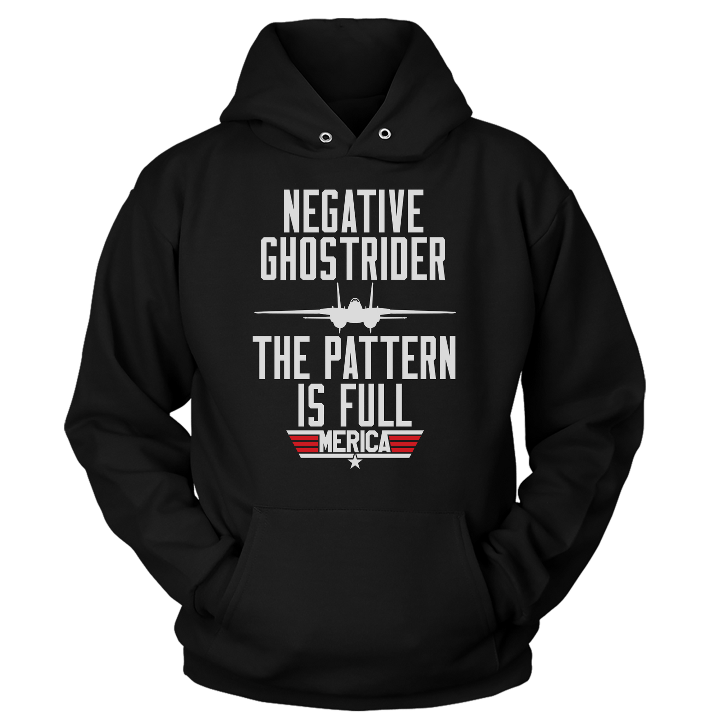 T-shirt Premium Soft Hoodie / Black / XS Negative Ghostrider (Ladies)