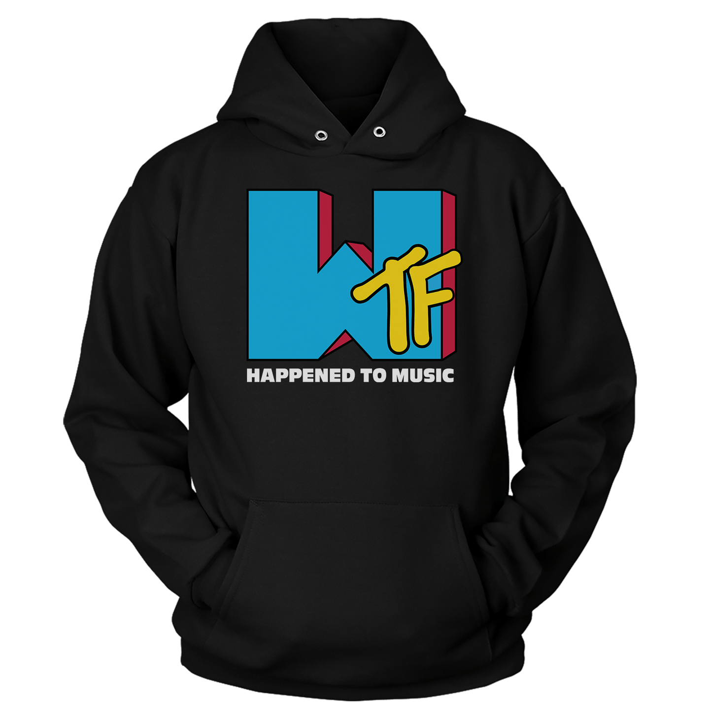 WTF Happened To Music Hoodie