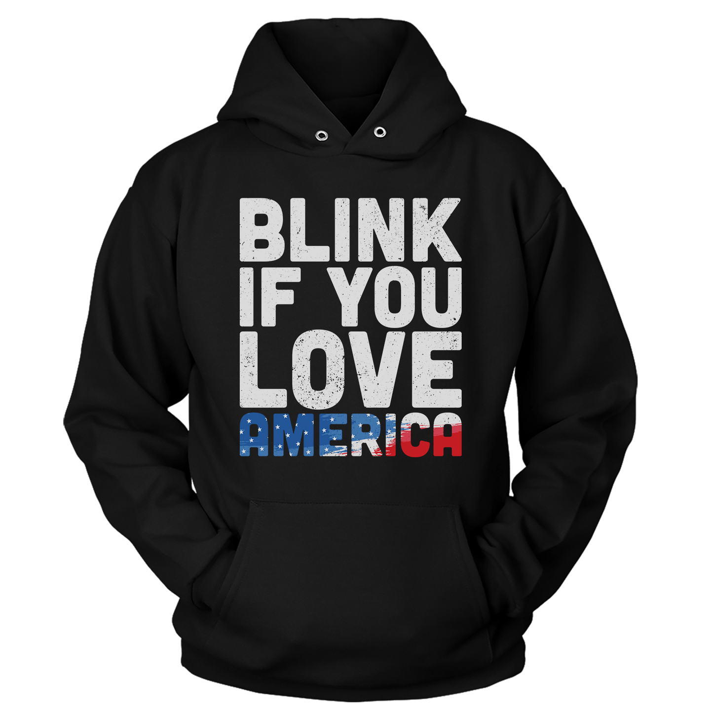 T-shirt Blink If You Love America V2 (Ladies)