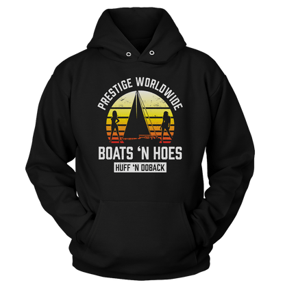 T-shirt Unisex Hoodie / Black / S Boats 'N Hoes