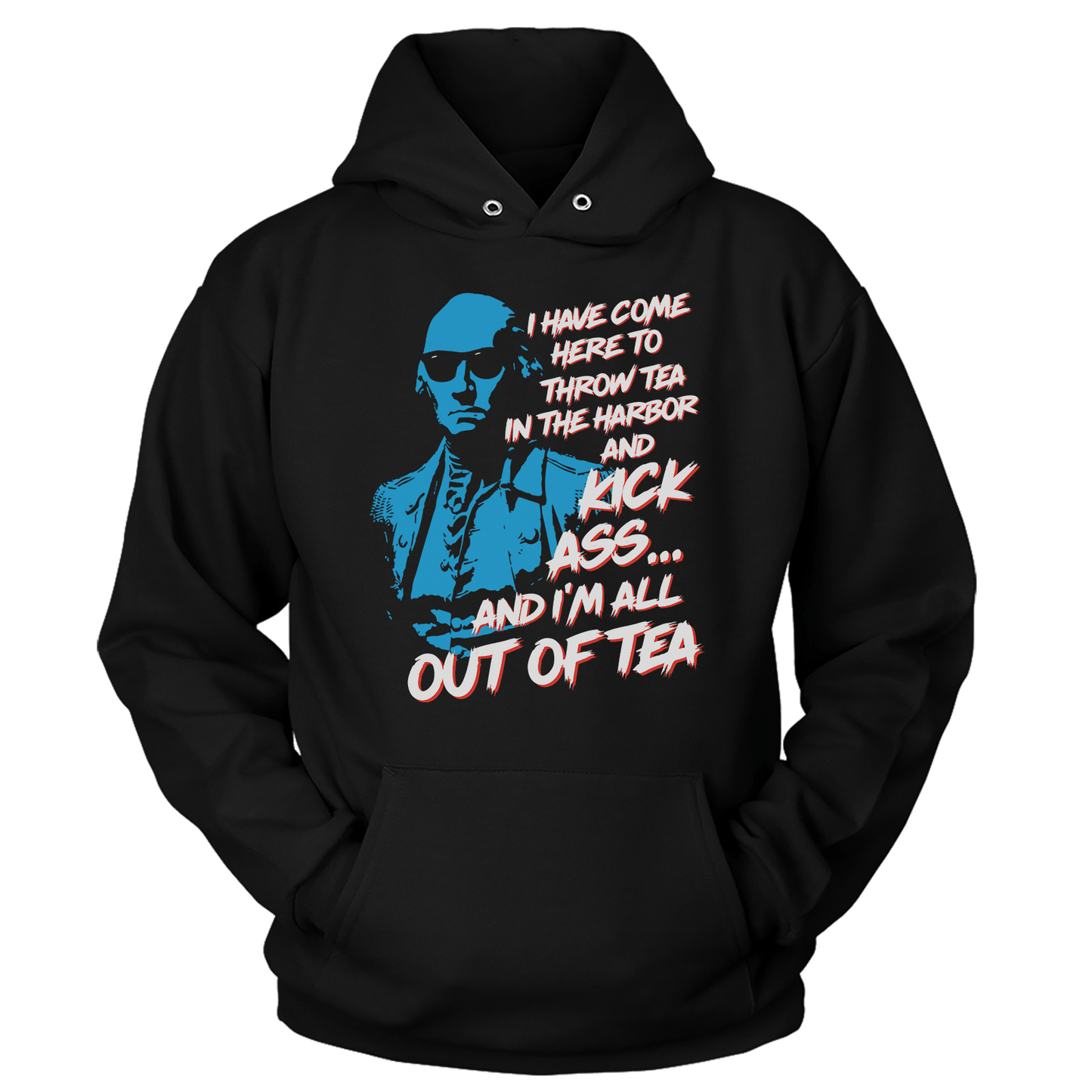 T-shirt Premium Soft Hoodie / Black / XS Out of Tea (Ladies)