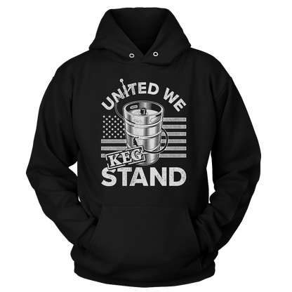 Apparel Unisex Hoodie / Black / S United We Keg