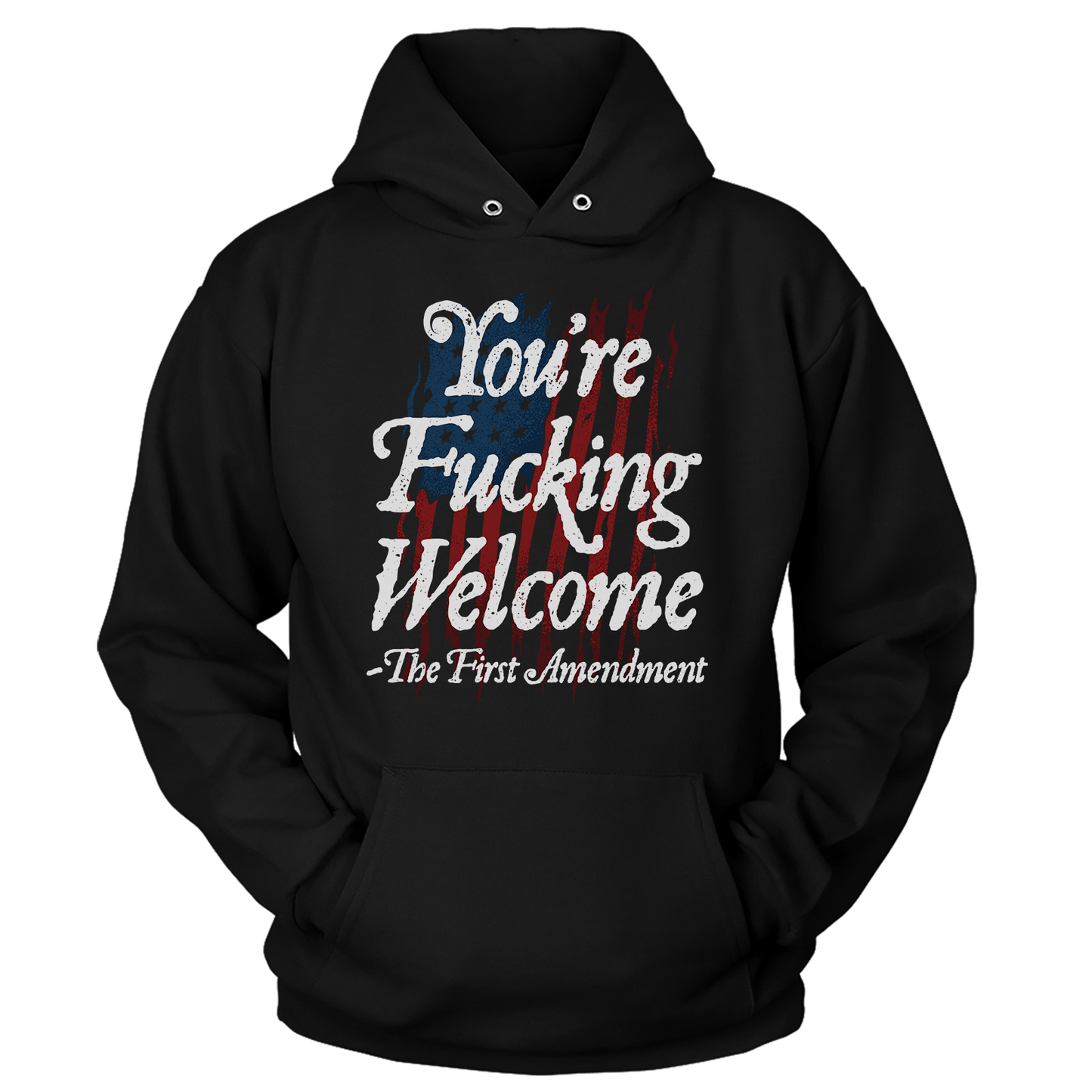 T-shirt Unisex Hoodie / Black / S You're Fucking Welcome