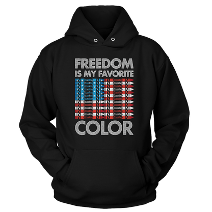 Apparel Unisex Hoodie / Black / S Freedom is my Favorite Color