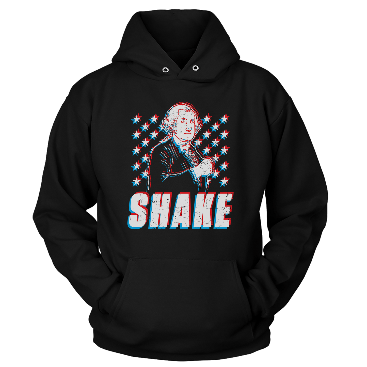 T-shirt Premium Soft Hoodie / Black / XS Shake V2 (Ladies)