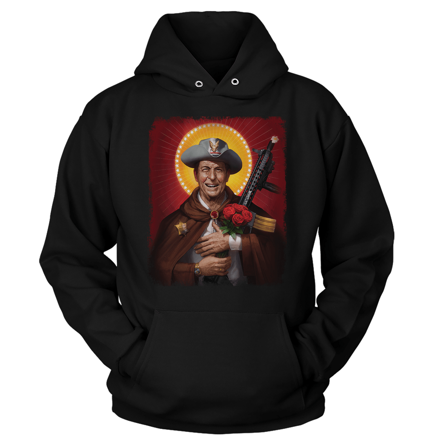 Apparel Unisex Hoodie / Black / S Saint Reagan