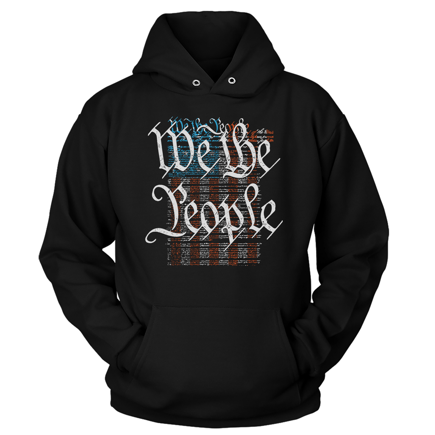 T-shirt Unisex Hoodie / Black / S We The People Flag