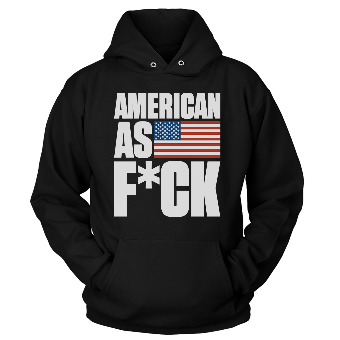 Apparel Premium Soft Hoodie / Black / XS American As F! TAME (Ladies)