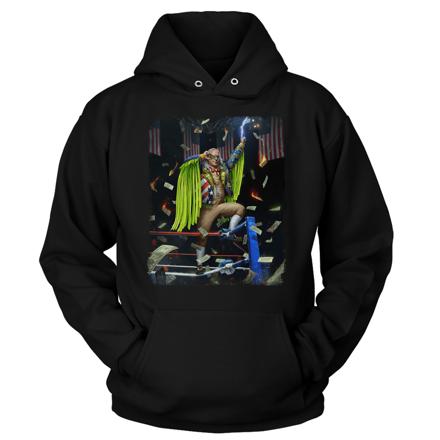 Apparel Premium Soft Hoodie / Black / XS Benny F Wrestler (Ladies)