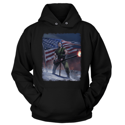 Apparel Unisex Hoodie / Black / S Chesty Puller Frozen Chosin' Zoom