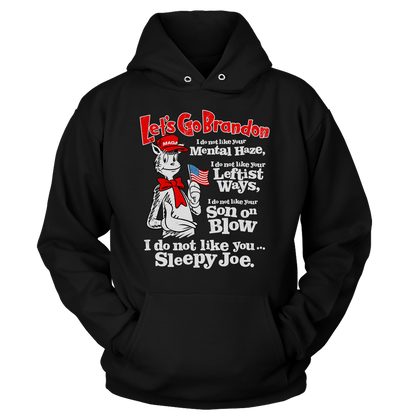 Apparel Unisex Hoodie / Black / S IDNL Sleepy Joe