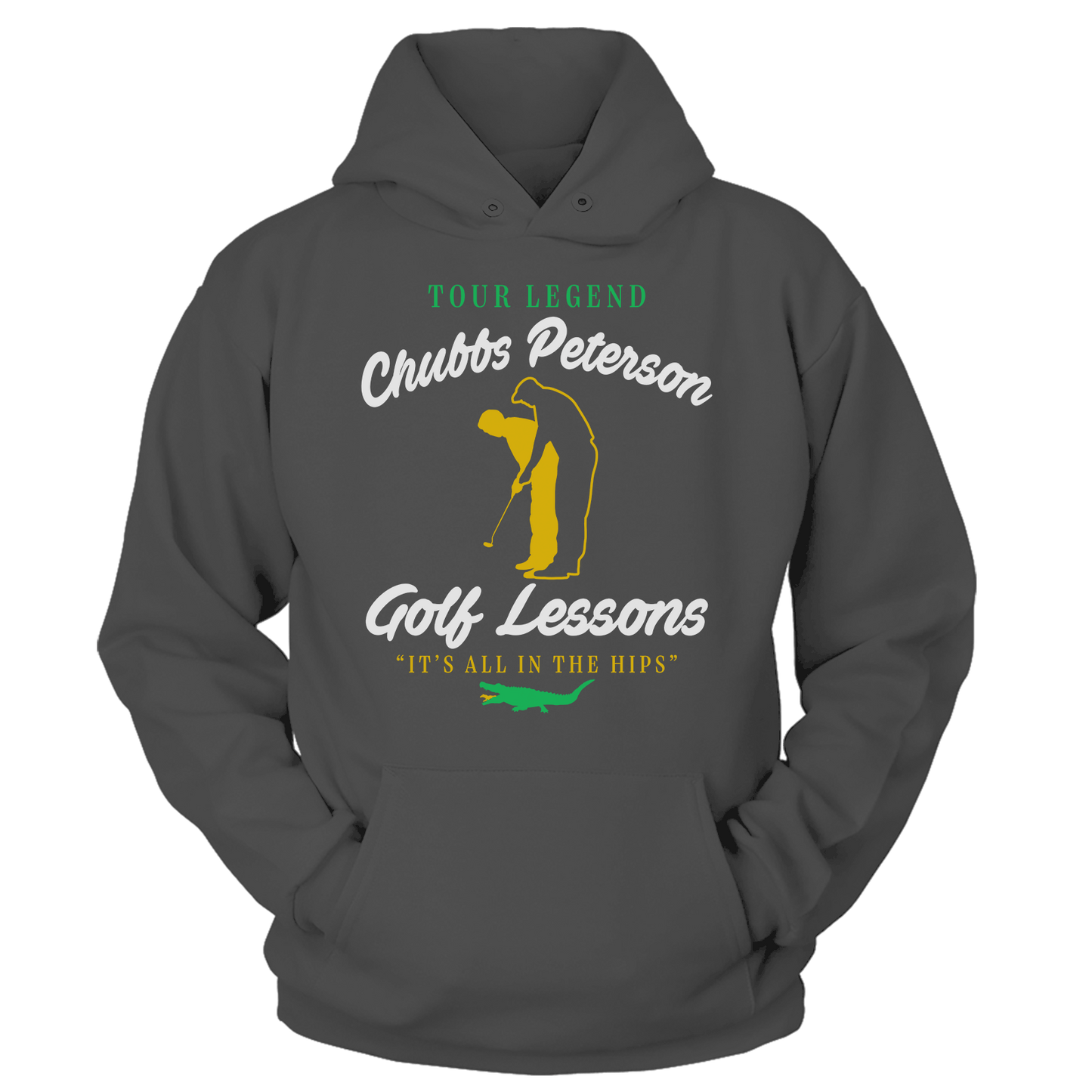 T-shirt Unisex Hoodie / Charcoal / S Chubbs Peterson