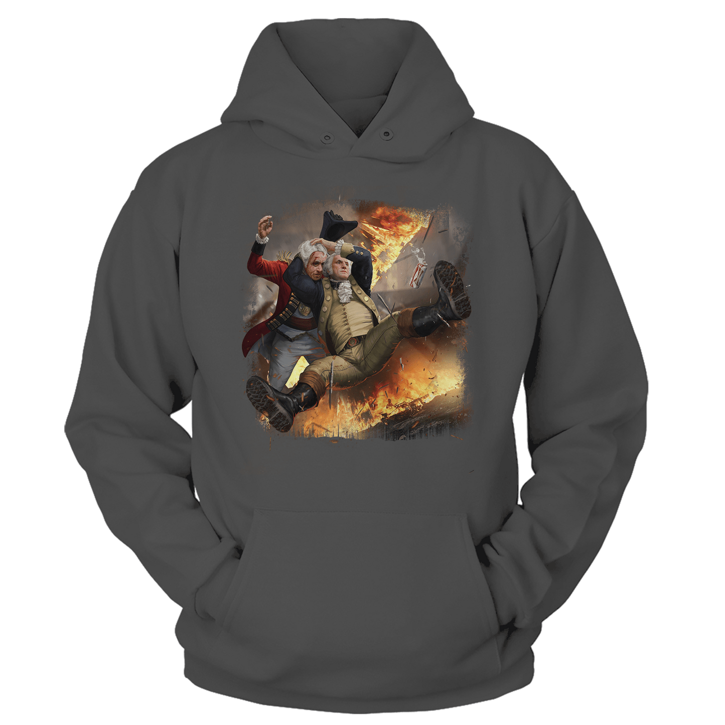 T-shirt Unisex Hoodie / Charcoal / S Washington Stunner