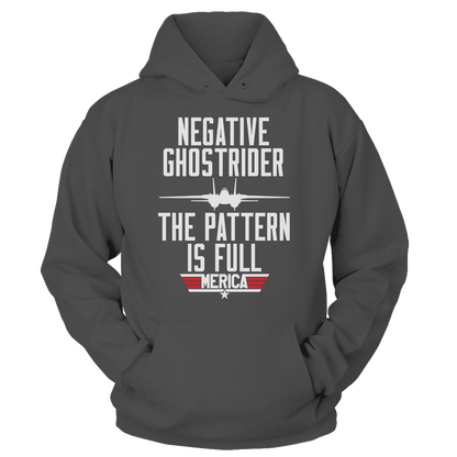 T-shirt Unisex Hoodie / Charcoal / S Negative Ghostrider