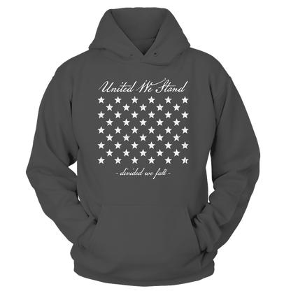 T-shirt Unisex Hoodie / Charcoal / S United We Stand