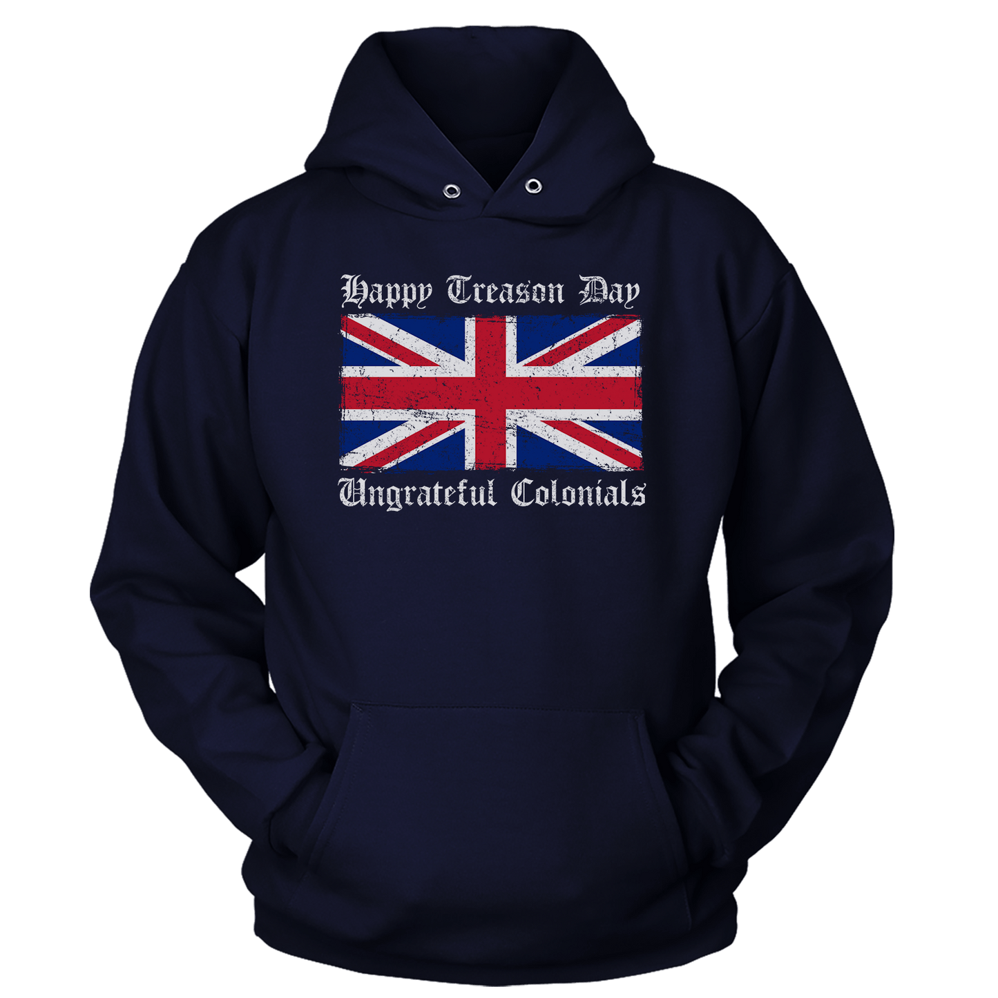 T-shirt Premium Soft Hoodie / True Navy / XS Happy Treason Day (Ladies)