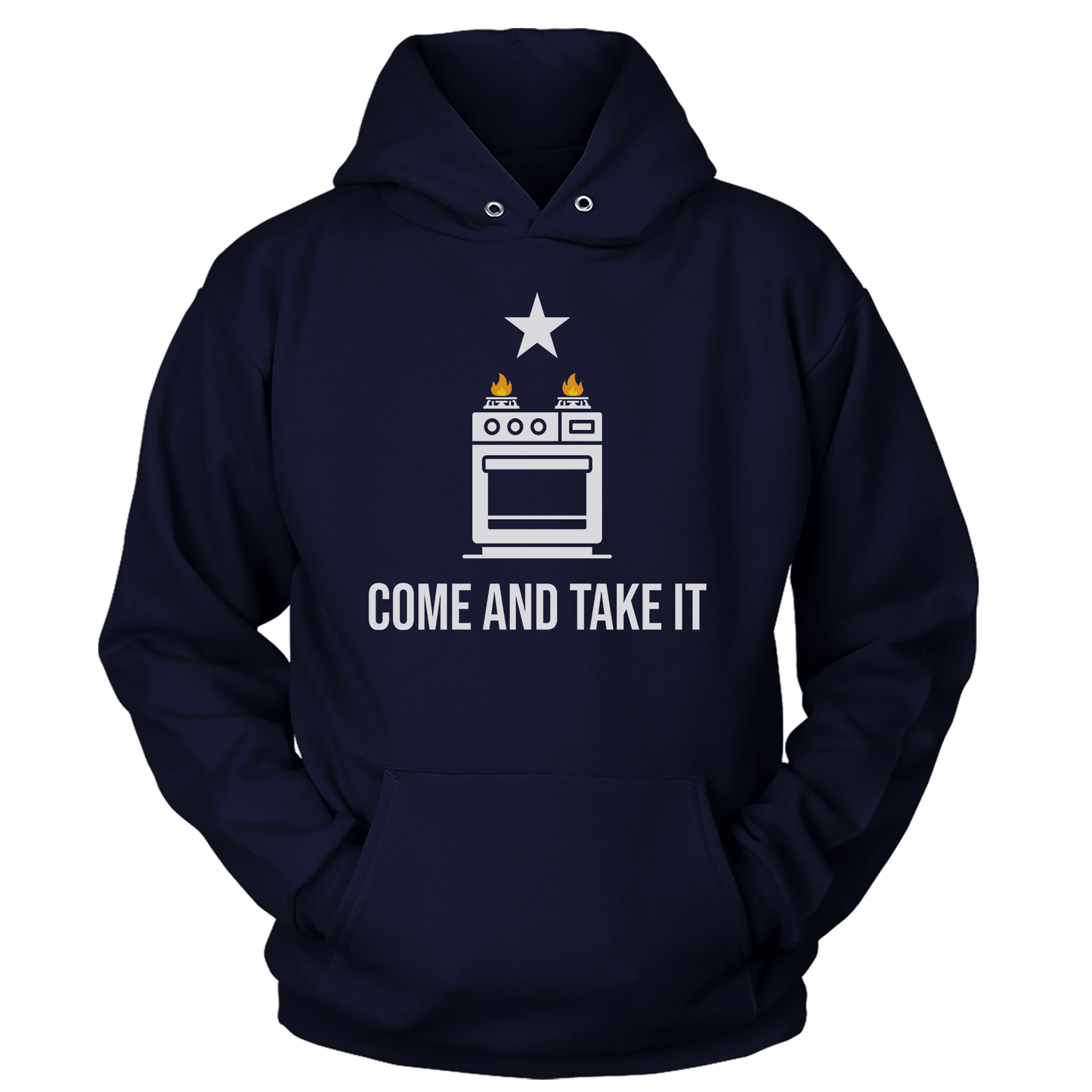 T-shirt Unisex Hoodie / Navy / S Come and Take It Stove