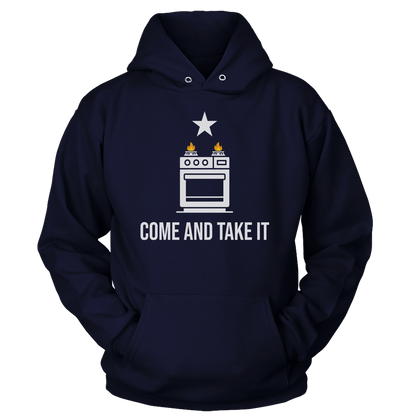 T-shirt Unisex Hoodie / Navy / S Come and Take It Stove