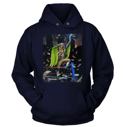 Apparel Unisex Hoodie / Navy / S Benny F Wrestler