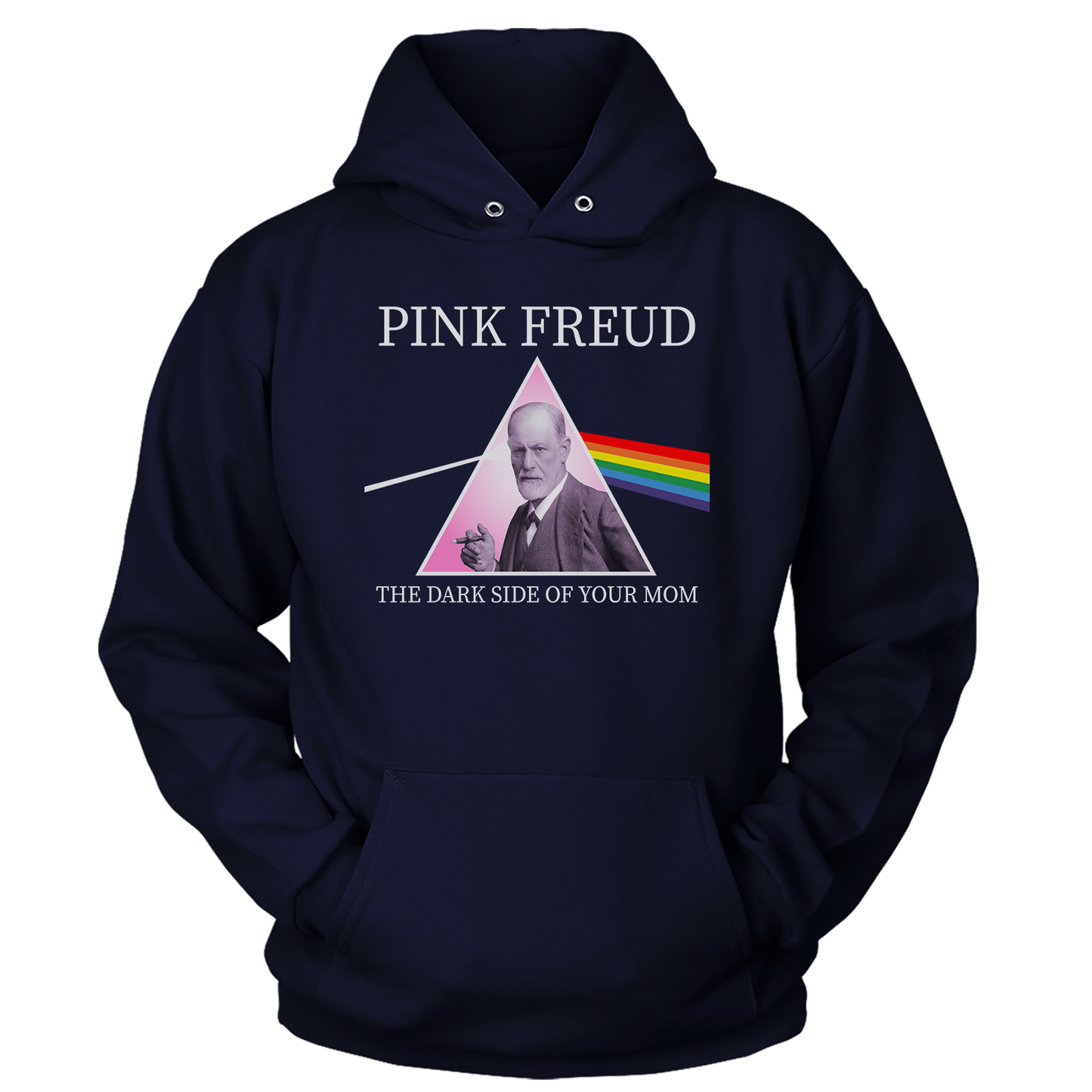 Pink Freud - Dark Side of Your Mom (parody) Hoodie