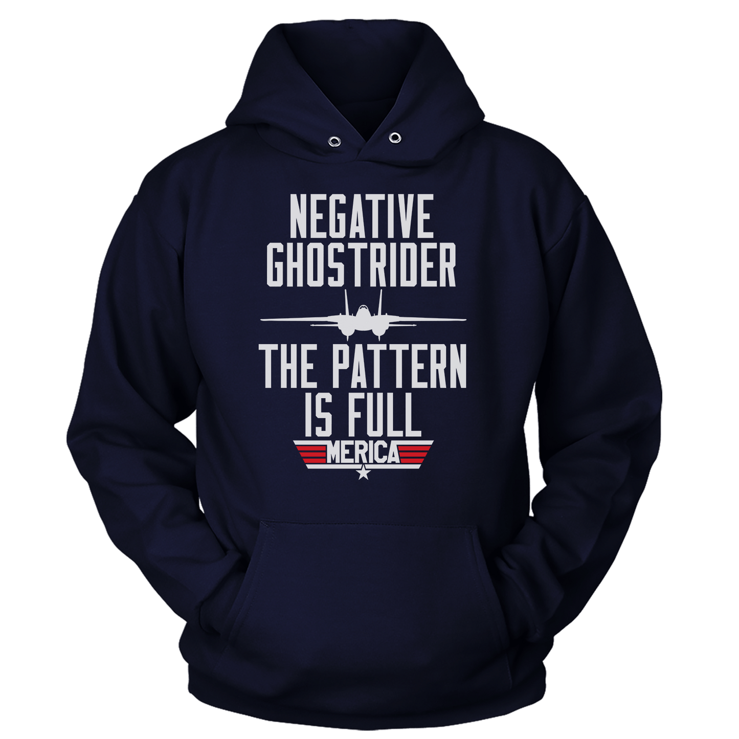 T-shirt Unisex Hoodie / Navy / S Negative Ghostrider